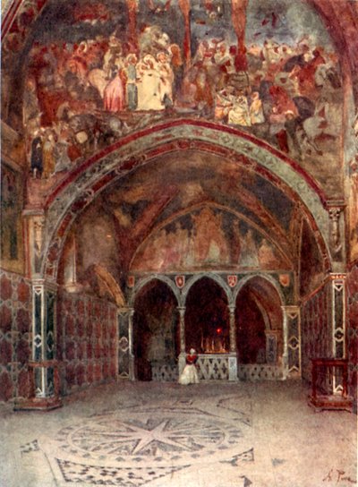 Kapelle von San Lorenzo Loricato bei St. Benedikt, Subiaco von Alberto Pisa